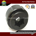 CNC usinado e preto anodizado 7075-T6 peças de alumínio